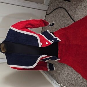 Margaret Godfrey for bagatelle, 2pc. Skirt suit, size small, red, white, & blue,